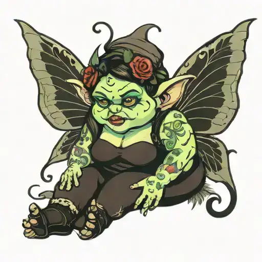 Chubby Fairy Goblin Girl