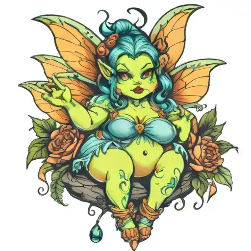 Chubby Fairy Goblin Girl