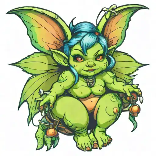Chubby Fairy Goblin Girl