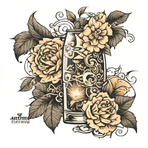 Tattoos Sleeve Idea Black Ink Cocktail Miology Personal Growth Realism Wisdom Japasense Inspired