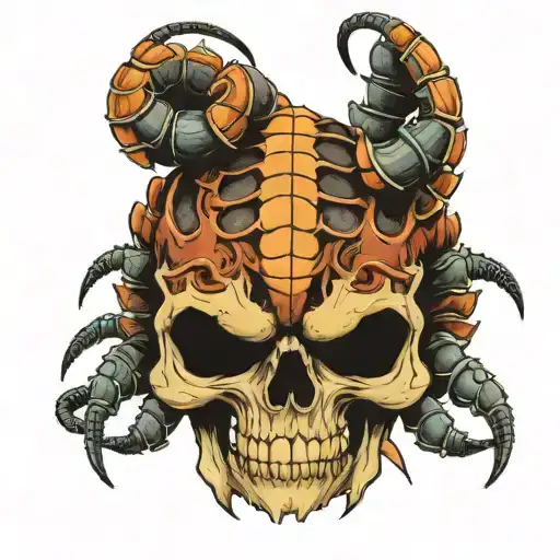 A Scolopendra In The Skull