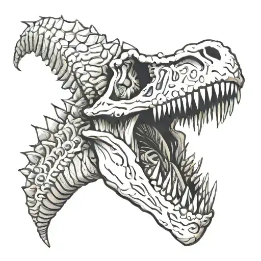 Spinosaurus Skull