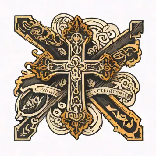Cross With Bible Verse