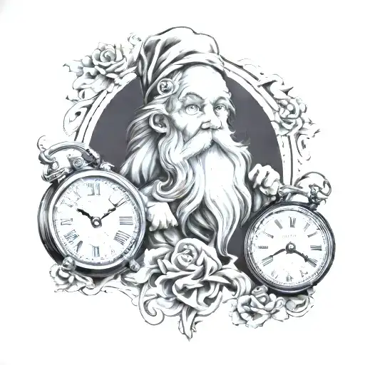 Father Time Piece