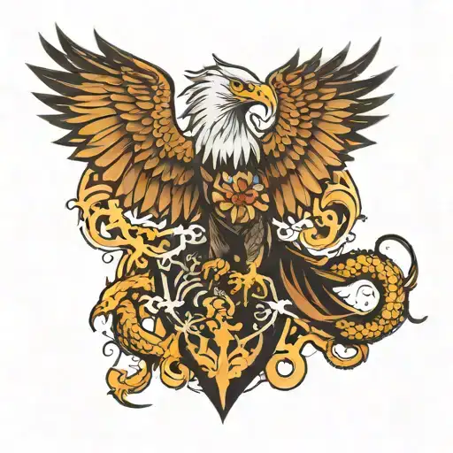 Eagle And Dragon