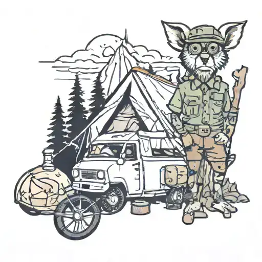 Something Funny About Scouting And Camping