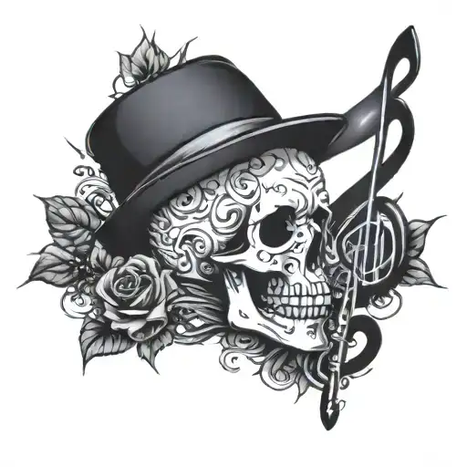 Death Person Remind Of Music Notes