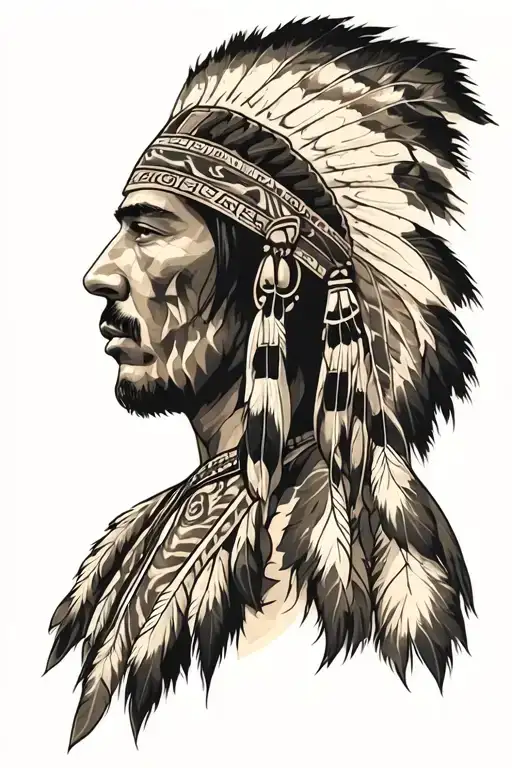 American Indian Men Tries