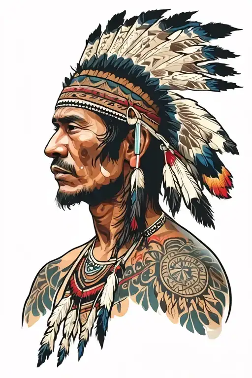 American Indian Men Tries