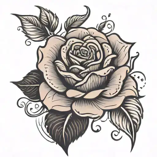 Rose Dark Ornamental