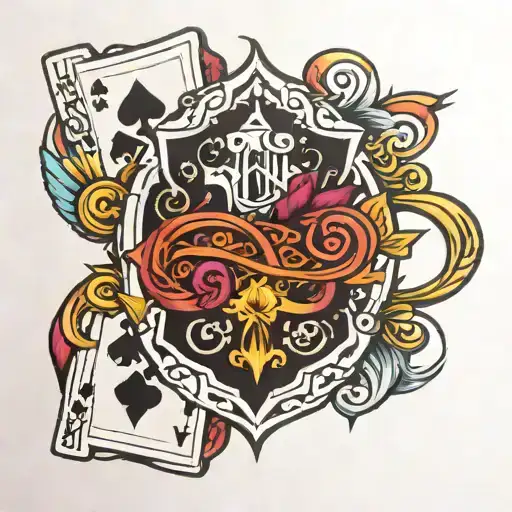 Poker Totti Roma Gypsy Symbol