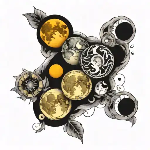 Different Moon Phases