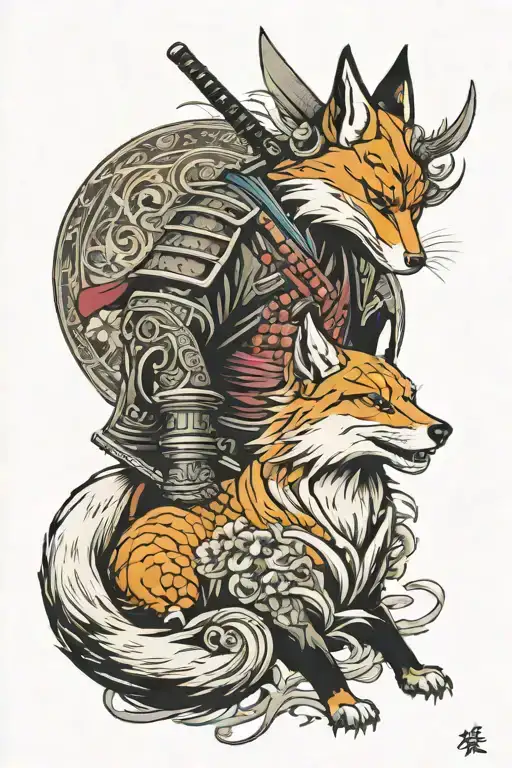 Samurai And Fox