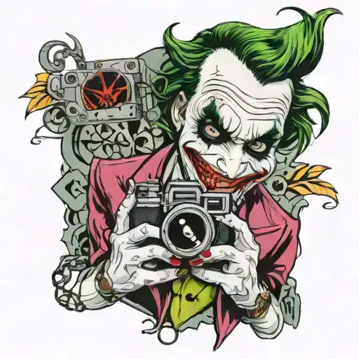 Joker With Camera