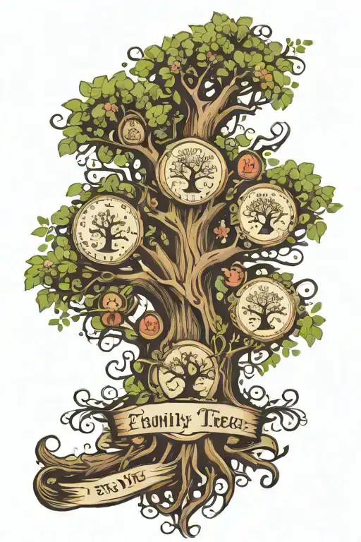 Family Tree With Relatives Birth Date