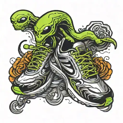 Alien Running Shoe