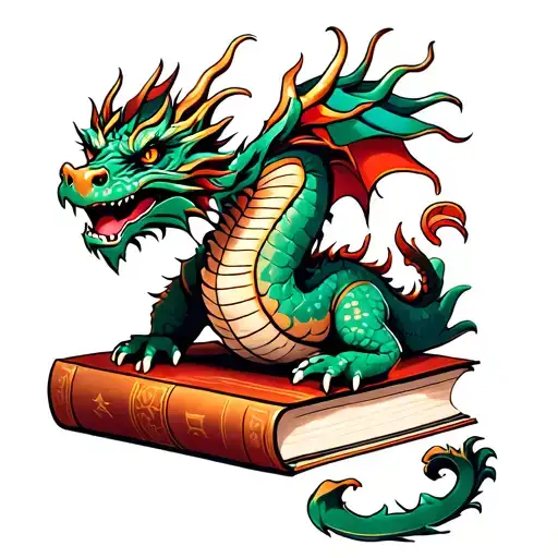 Dragon On Books