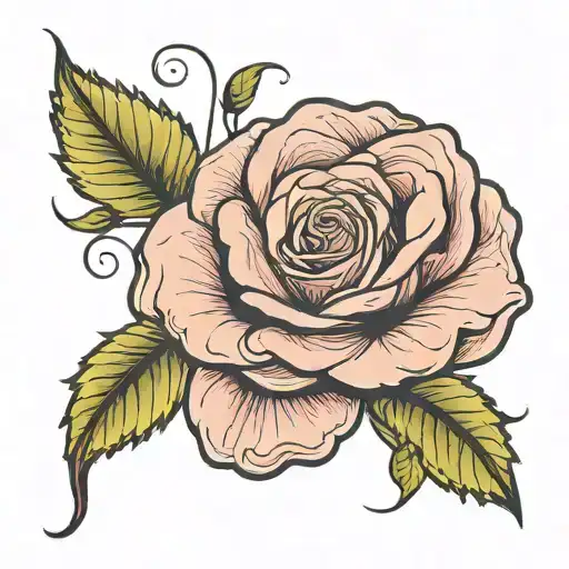 Rose The Name As The Stem