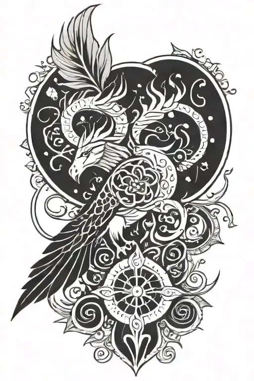 Nordic Symbols And Elements