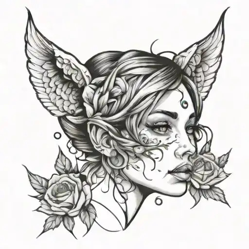 Female Face Beautiful Sad