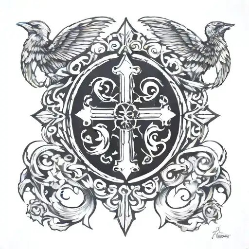 Faith Related Tattoo For Man From Saint Louis