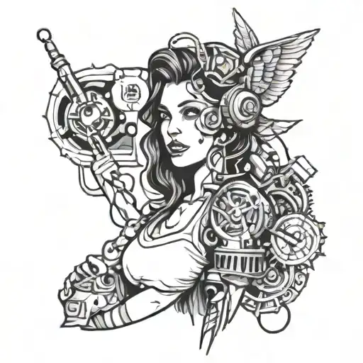 Female Electrical Engineer