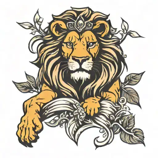 Lion King With Laurel