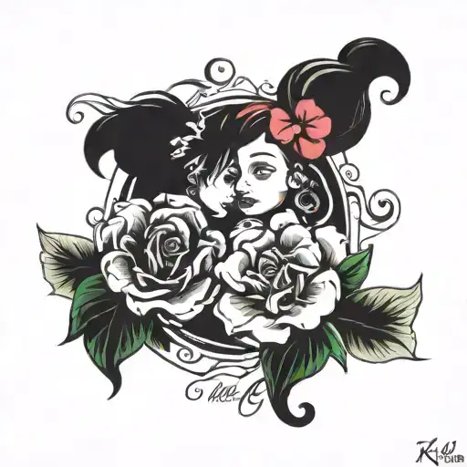 Names Of Two Children Micaela And Iris