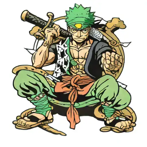 Zoro Mixed With Usopp