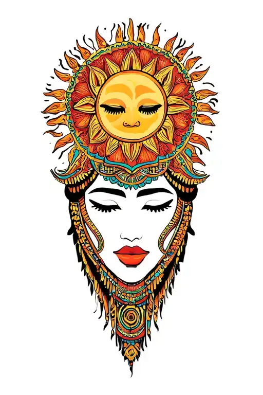 Philippine Sun With Tatak Patterns Incorporated