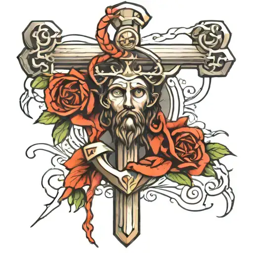 Anchor Christ Crucified