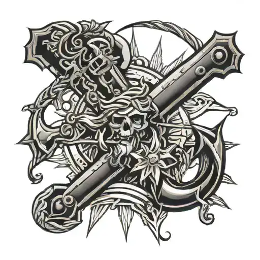 Anchor Christ Crucified