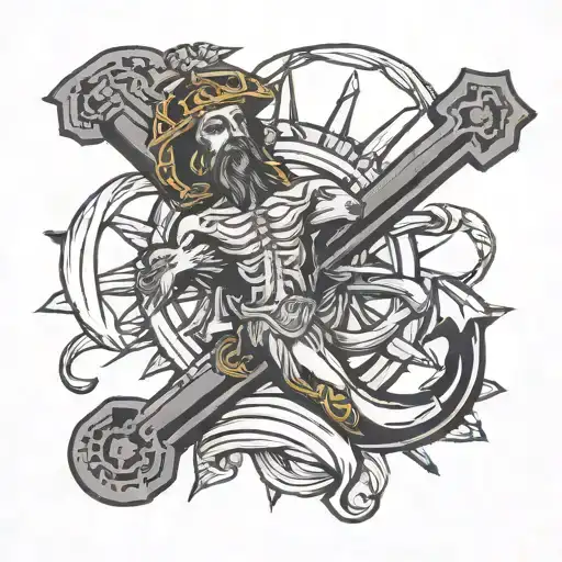 Anchor Christ Crucified