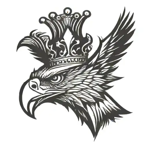 Eagle With Crown
