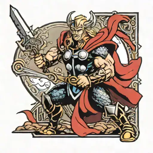 Thor With Sword
