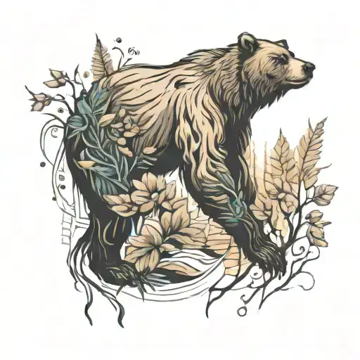 Bear And Nature