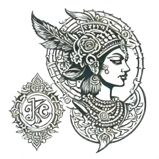 Karma And Indian 1 Rupee Coin