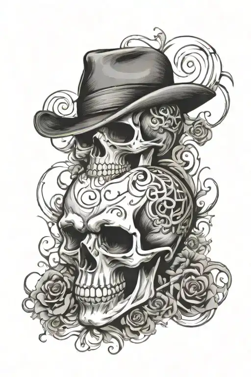 10 Different Mash Skull Head Designs For Full Back