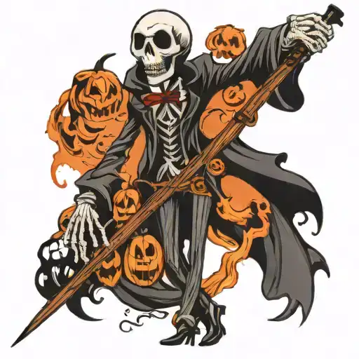 Jack Skeleton Grim Reaper