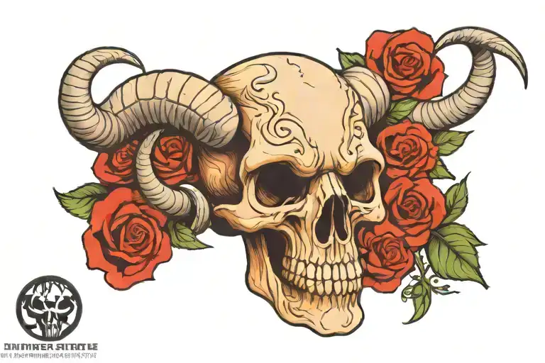 Aries Skull Horror