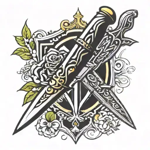 American Traditional Dagger