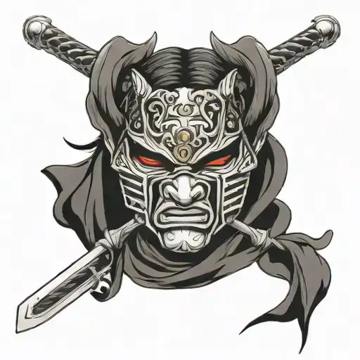 They Mask The Mit Katana