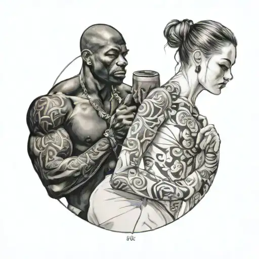 Slim White Teen Girl Enslaved By A Muscular African Male