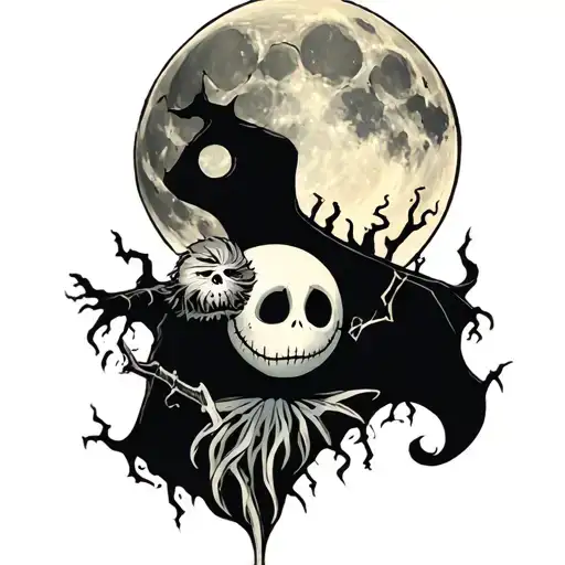 Nightmare Before Christmas Moon And Game If Thrones