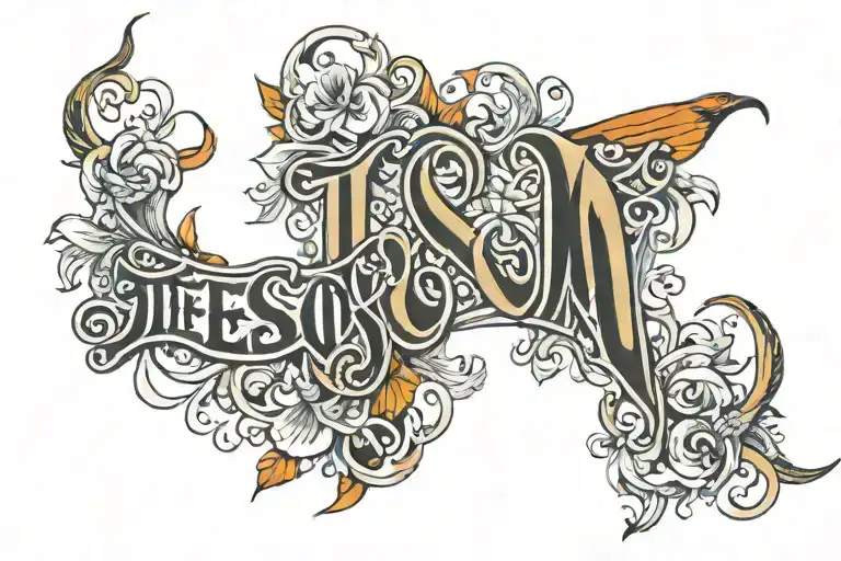 Tesoro Mio In Script Font