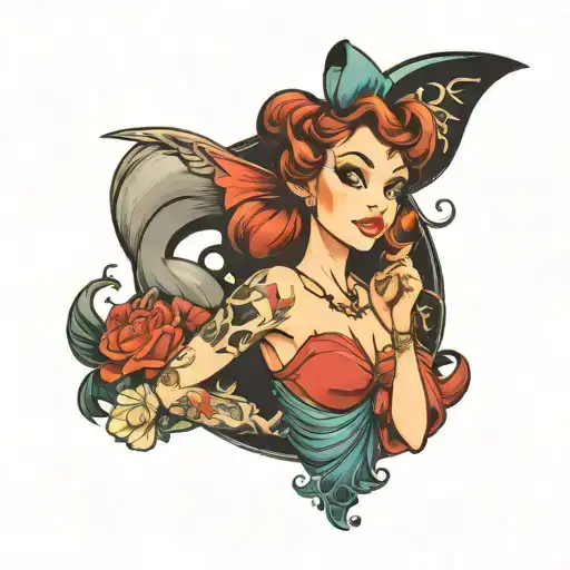 Disney Pin Up Girl