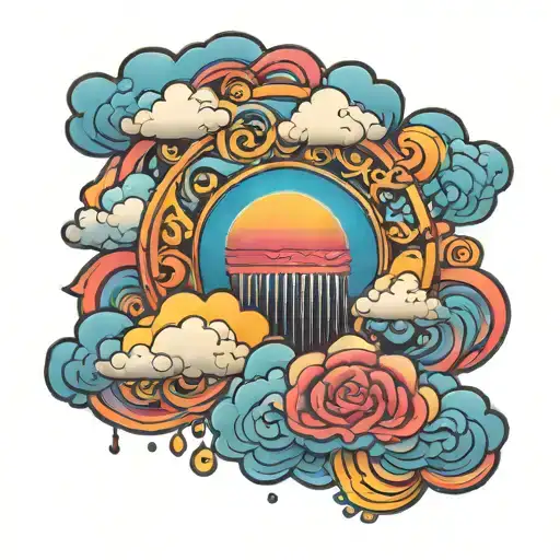 Rainbow Bisexual Cloud