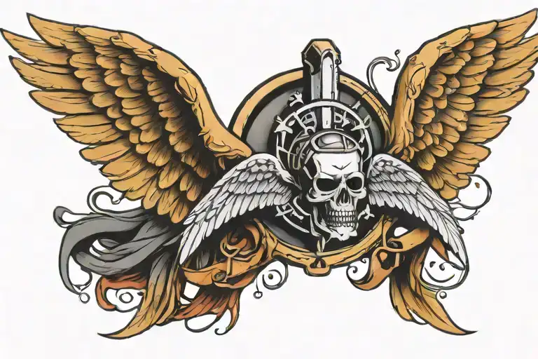 Pararescue Angel Wings