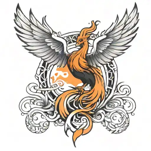 Phoenix On The Inside Of The Wrist Cover Up