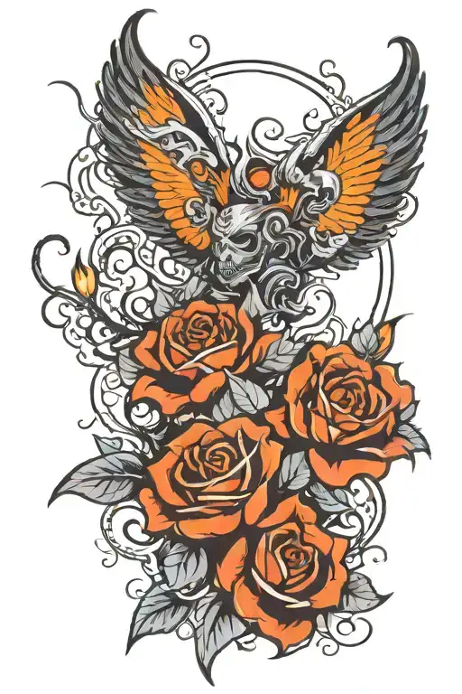 Rise From Ashes Symbolizing Overcoming